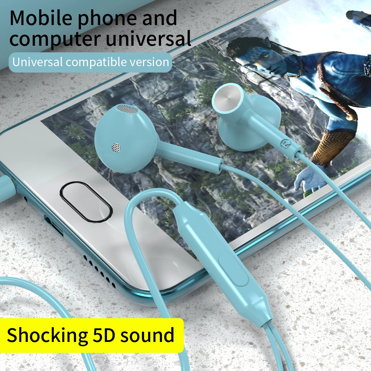 3.5mm In Ear High Audio Quality Heavy Bass Wired Earphone with Microphone Orignal HIFI Quality Headphone Volume Control 
3.5mm In Ear High Audio Quality Heavy Bass Wired Earphone with Microphone Orignal HIFI Quality Headphone Volume Control