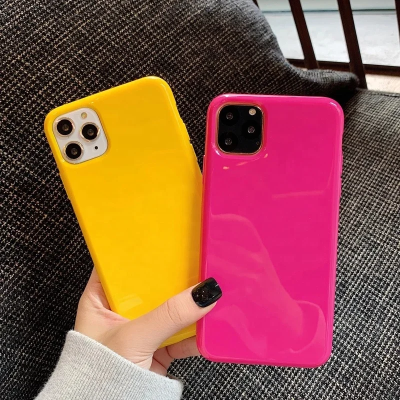 Fluorescent Color Cute Phone Case Soft Jelly TPU Cover Smooth Gel Rubber for iPhone XR 11 Case 12S 13 Pro Max 
Fluorescent Color Cute Phone Case Soft Jelly TPU Cover Smooth Gel Rubber for iPhone XR 11 Case 12S 13 Pro Max