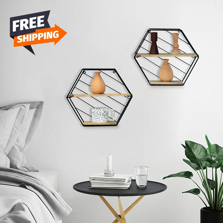Free Shipping Rustic Decorative Mounted Display Vintage Living Room Hexagon Home Decor Wall Shelf wall floating shelves
Free Shipping Rustic Decorative Mounted Display Vintage Living Room Hexagon Home Decor Wall Shelf wall floating shelves
