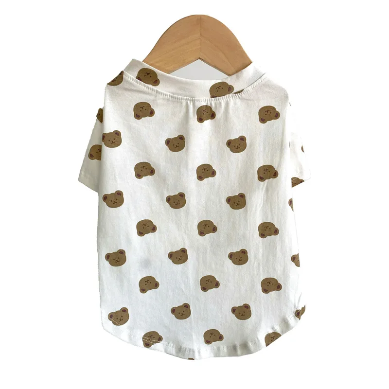 Amazon best-selling Korean style summer thin dog pet clothing cat T-shirt wholesale
Amazon best-selling Korean style summer thin dog pet clothing cat T-shirt wholesale