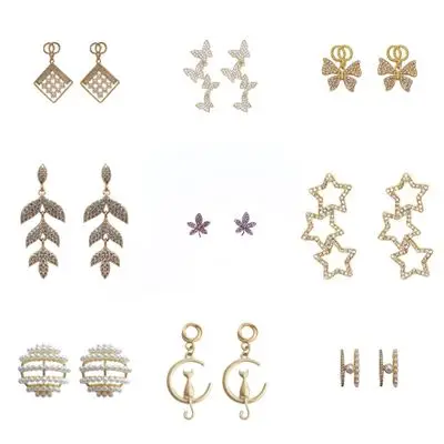 Wholesale S925 Silver Needle Butterfly Tassel Star Personalized All Match Earrings For Women, As picture
Wholesale S925 Silver Needle Butterfly Tassel Star Personalized All Match Earrings For Women, As picture