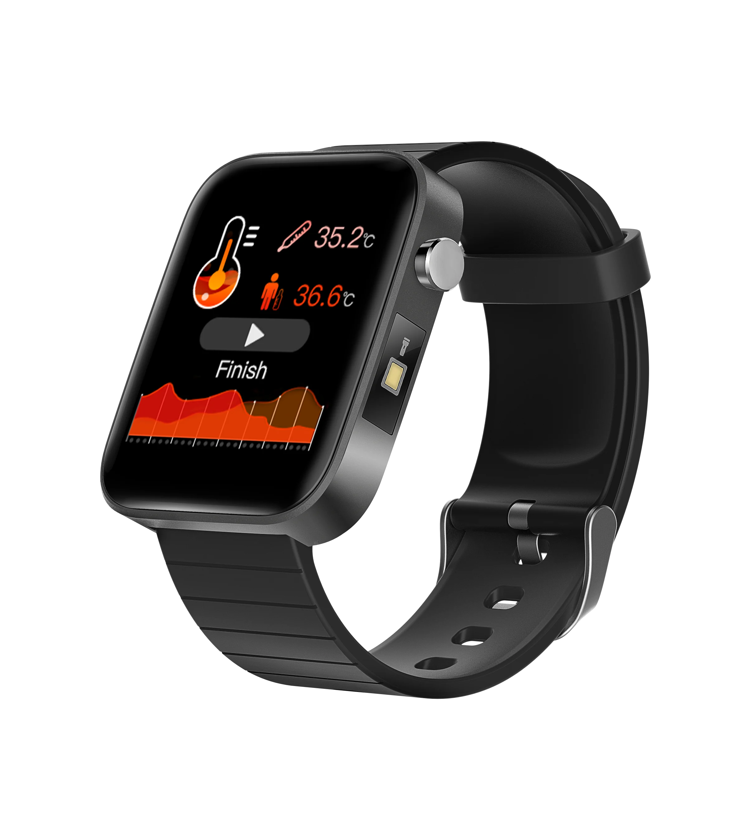 2021 DiGear T68 Thermometer Smart Watch Body Temperature Heart Rate Blood Pressure Measurement Smart Watch For IOS Android, 4 colors
2021 DiGear T68 Thermometer Smart Watch Body Temperature Heart Rate Blood Pressure Measurement Smart Watch For IOS Android, 4 colors