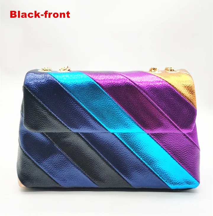 Metallic colorful handbag for ladies hand bag Purse Portable Pu Rainbow Colorful Plain Jointting metallic handbag, Black/sliver/rose gold /light gold
Metallic colorful handbag for ladies hand bag Purse Portable Pu Rainbow Colorful Plain Jointting metallic handbag, Black/sliver/rose gold /light gold