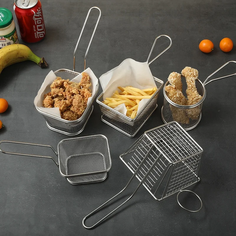 Customizable size large 304 stainless steel foldable french fries fry basket for kitchen
Customizable size large 304 stainless steel foldable french fries fry basket for kitchen