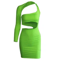 new arrival one shoulder tight dress hollow out lady dress 2020fashion design girl sexy bodycon mini dresses
new arrival one shoulder tight dress hollow out lady dress 2020fashion design girl sexy bodycon mini dresses