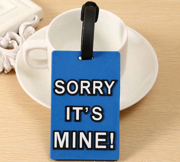 Travel Accessories Creative Baggage Boarding Tags Luggage Tag Cartoon Silica Gel Suitcase ID Addres Holder Portable Label, As photo
Travel Accessories Creative Baggage Boarding Tags Luggage Tag Cartoon Silica Gel Suitcase ID Addres Holder Portable Label, As photo