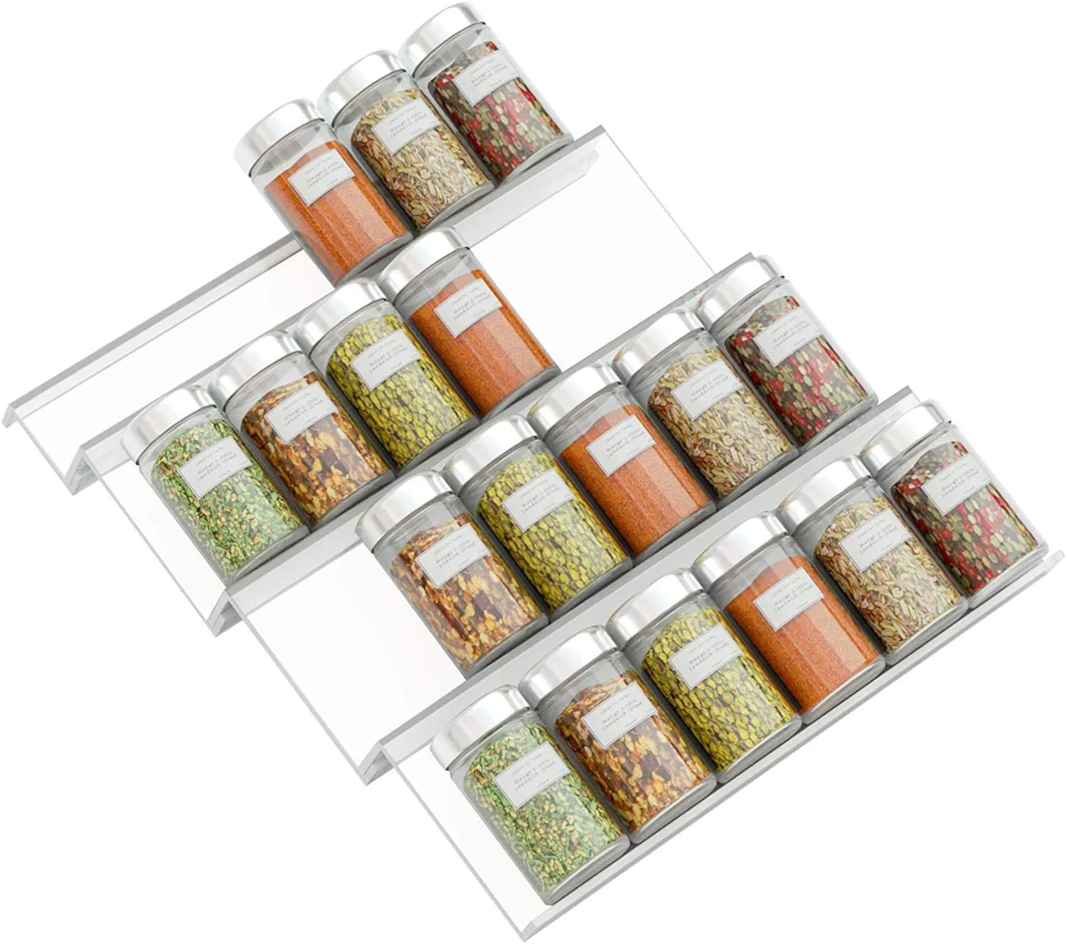 Durable and Lightweight Spice Rack Drawer Organizer 4-Tier Spice Organizer acrylic drawer spice rack, Clear
Durable and Lightweight Spice Rack Drawer Organizer 4-Tier Spice Organizer acrylic drawer spice rack, Clear
