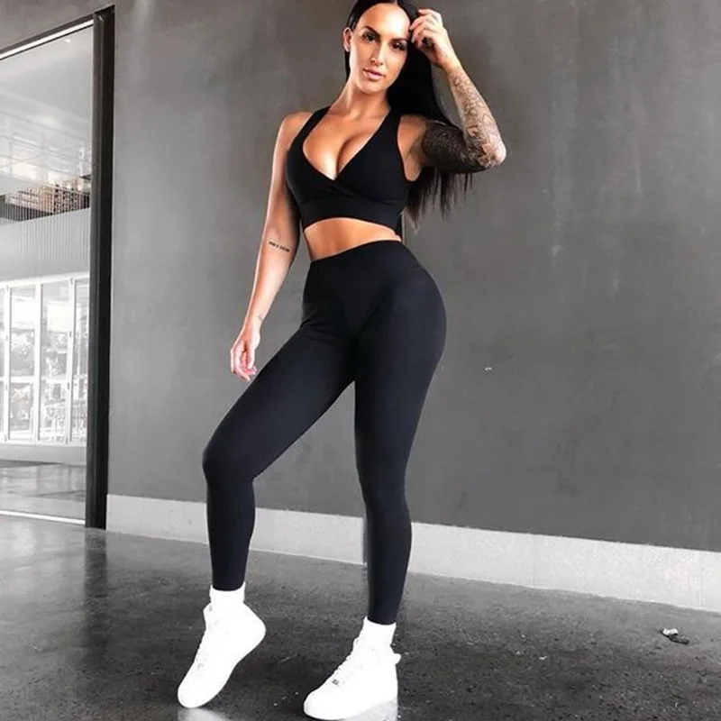 Hot Sale 88% Polyester 12% Spandex Yoga Set Fitness Women Clothing Gym Wear Deportes Leggings Suit Joga Set
Hot Sale 88% Polyester 12% Spandex Yoga Set Fitness Women Clothing Gym Wear Deportes Leggings Suit Joga Set