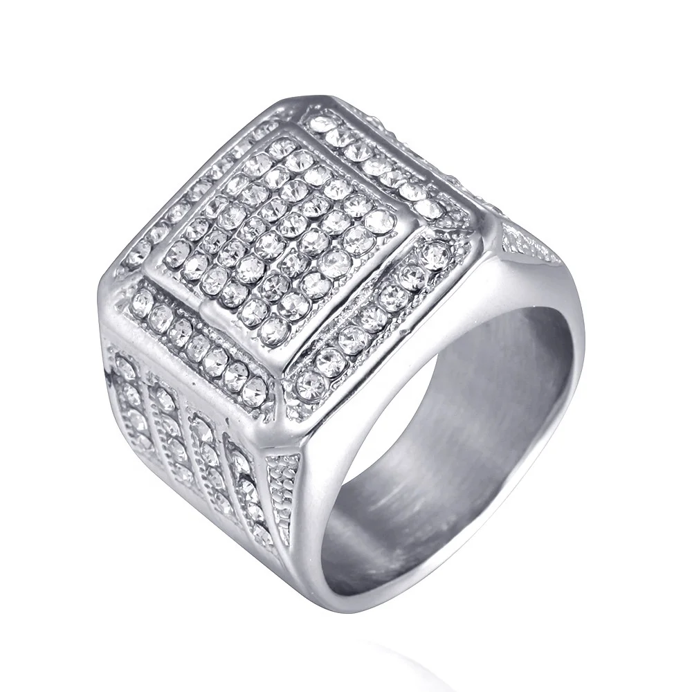 Fashion high-quality gold-plated men's ring stainless steel luxury group Zircon ring jewelry wholesale, Picture shows
Fashion high-quality gold-plated men's ring stainless steel luxury group Zircon ring jewelry wholesale, Picture shows
