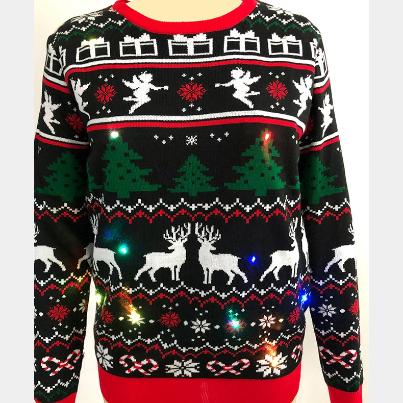 2020 Wholesale Fall Winter Women's ugly christmas Knit Sweater Pullover men Custom Knitwear
2020 Wholesale Fall Winter Women's ugly christmas Knit Sweater Pullover men Custom Knitwear