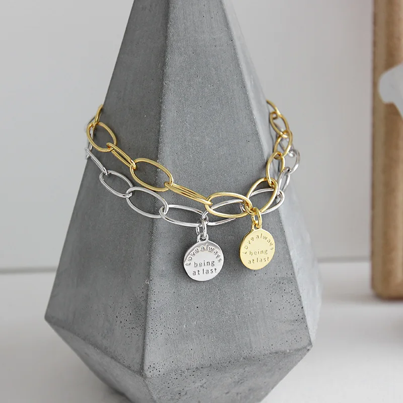 Stylish gold plated 925 sterling silver vintage cold and elegant geometric english fine jewelry bracelet for lady
Stylish gold plated 925 sterling silver vintage cold and elegant geometric english fine jewelry bracelet for lady