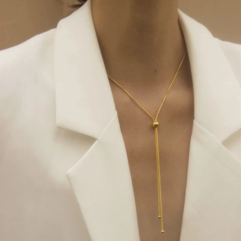 2020 Hot Gold Stainless Steel Snake Chain Necklaces for Women Adjustable Party Jewelry
2020 Hot Gold Stainless Steel Snake Chain Necklaces for Women Adjustable Party Jewelry