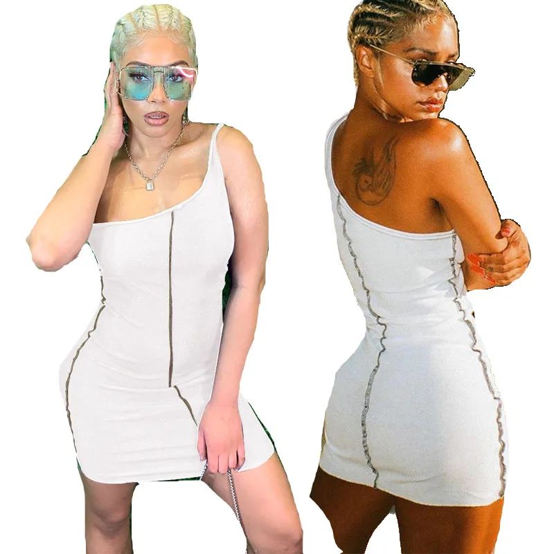 Knitted Dress Women One Shoulder Summer Sleeveless Midi Backless Party Sexy elegant Dresses, Custom pantone color
Knitted Dress Women One Shoulder Summer Sleeveless Midi Backless Party Sexy elegant Dresses, Custom pantone color