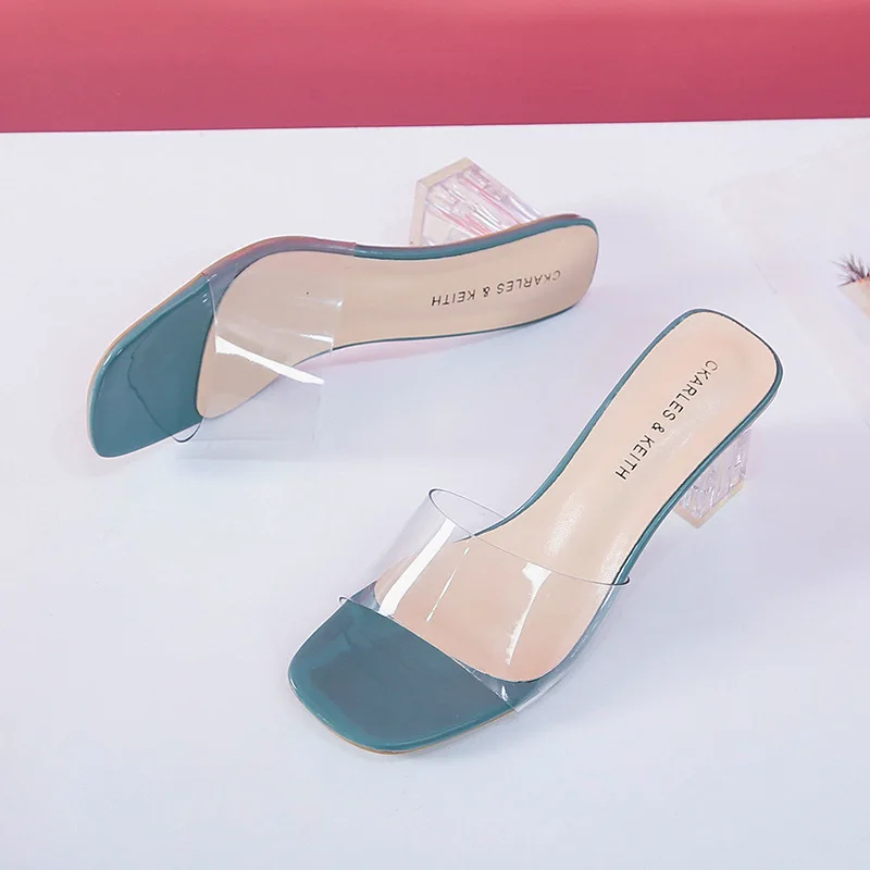 Popular Transparent Heels Ladies Square-Toe Women'S Sandals Fashionable Shoes Women
Popular Transparent Heels Ladies Square-Toe Women'S Sandals Fashionable Shoes Women
