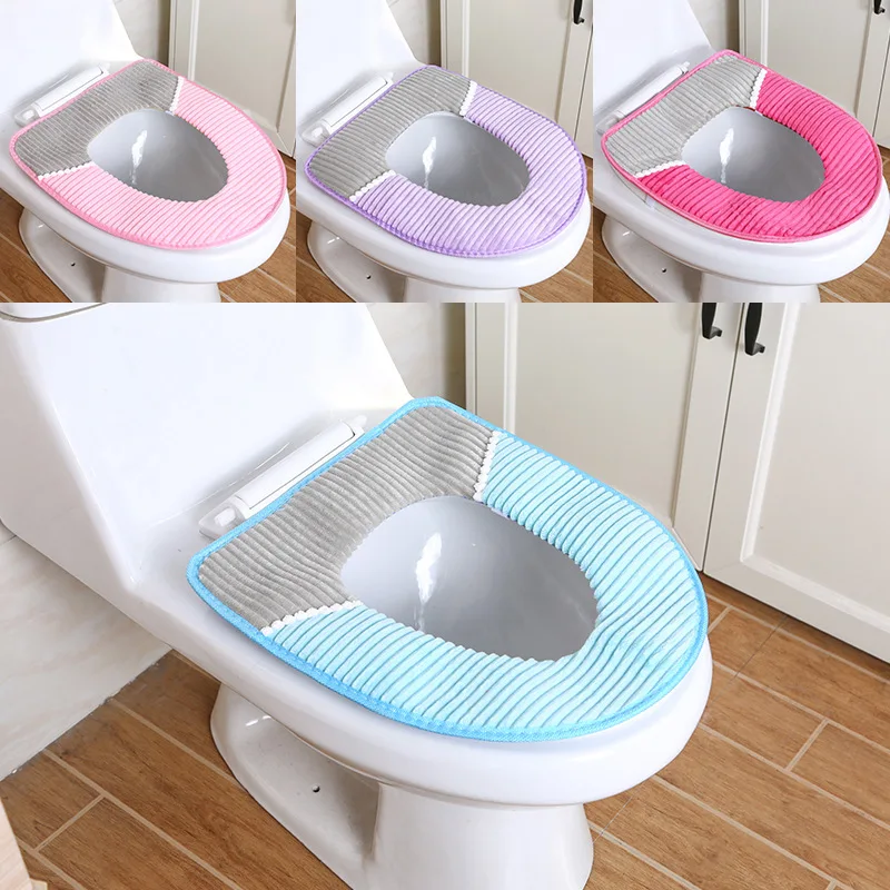 Thickened Pasted Toilet Mat Universal Seat Cover Plush Toilet Cover Toilet Seat, As show
Thickened Pasted Toilet Mat Universal Seat Cover Plush Toilet Cover Toilet Seat, As show