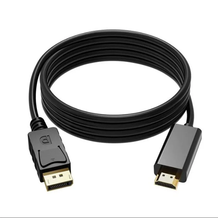OEM High Quality 6FT Display port Male To HDMI Female Adapter Cable DP To HDMI Adapter With Gold Plated Cord Support 1080P, Black
OEM High Quality 6FT Display port Male To HDMI Female Adapter Cable DP To HDMI Adapter With Gold Plated Cord Support 1080P, Black