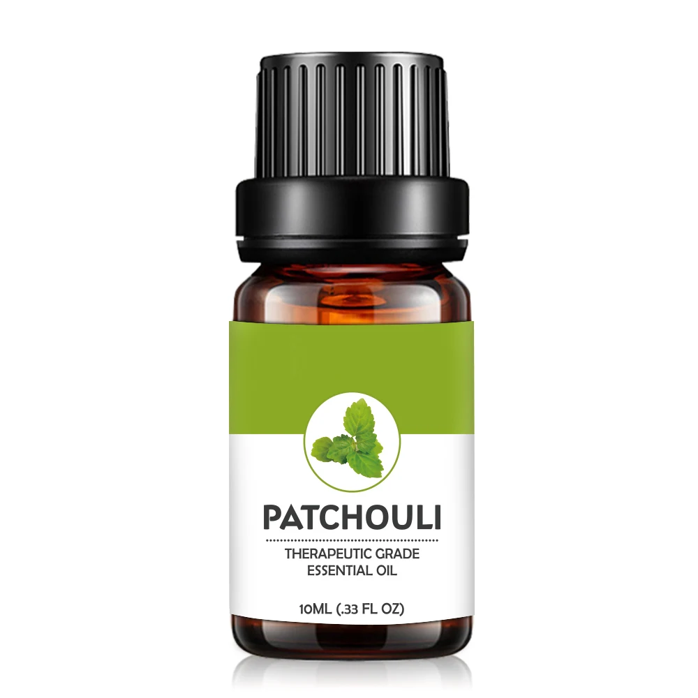 

OEM Private Label Essential Oil Manufacturers Wholesale Organic Pure Aromatherapy 10ml Patchouli Essential Oil