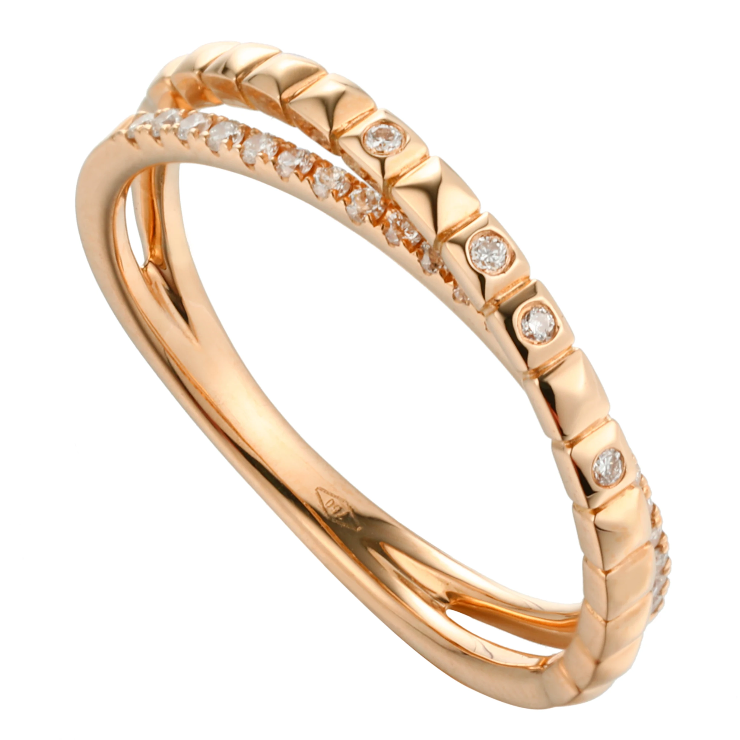 Newest Style Gorgeous Classic Cross 18K White Gold 18K Yellow Gold 18K Rose Gold Diamond Ribbon Ring For Girlfriend
Newest Style Gorgeous Classic Cross 18K White Gold 18K Yellow Gold 18K Rose Gold Diamond Ribbon Ring For Girlfriend