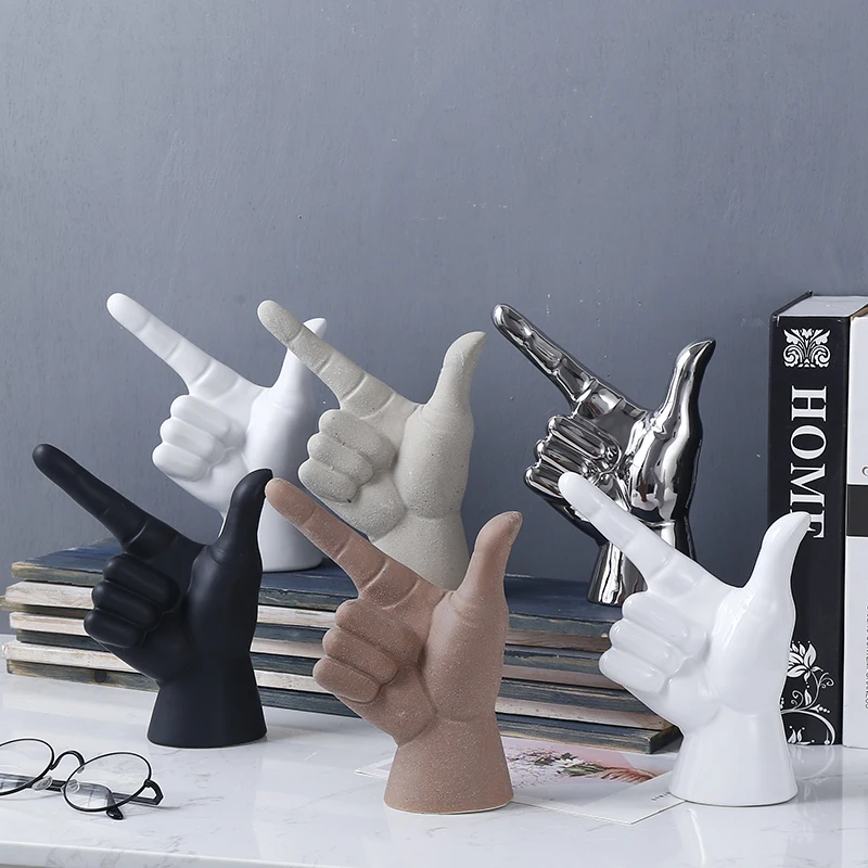 Modern Creative nordic handmade gesture ceramic room accessories decoration handicraft ornaments, Picture
Modern Creative nordic handmade gesture ceramic room accessories decoration handicraft ornaments, Picture