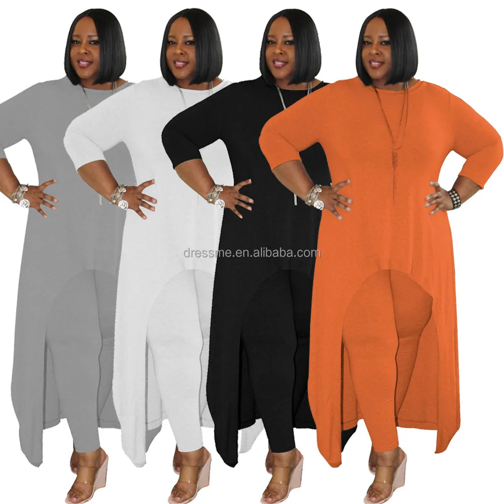 MT375-23583 Wholesale 5XL large size women's solid color round neck irregular casual simple long sleeves two piece pants set
MT375-23583 Wholesale 5XL large size women's solid color round neck irregular casual simple long sleeves two piece pants set