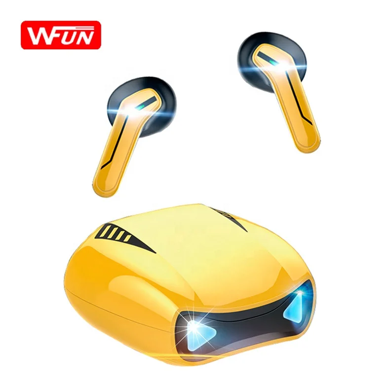New Arrival K75 5.0 wireless Blutooth earphones Low Latency Stereo Gaming TWS Earbuds with LED Light for Mobile Phone
New Arrival K75 5.0 wireless Blutooth earphones Low Latency Stereo Gaming TWS Earbuds with LED Light for Mobile Phone