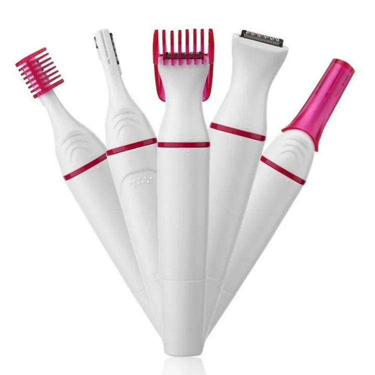 Protable Mini 5 in 1 Set Women Painless Eyebrow Nose Facial Hair Removal Device
Protable Mini 5 in 1 Set Women Painless Eyebrow Nose Facial Hair Removal Device