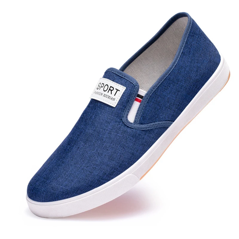 JSYX101 Fashionable Spring And Summer Breathable Men Slip On Sneakers Canvas Casual Shoes, Customized color
JSYX101 Fashionable Spring And Summer Breathable Men Slip On Sneakers Canvas Casual Shoes, Customized color