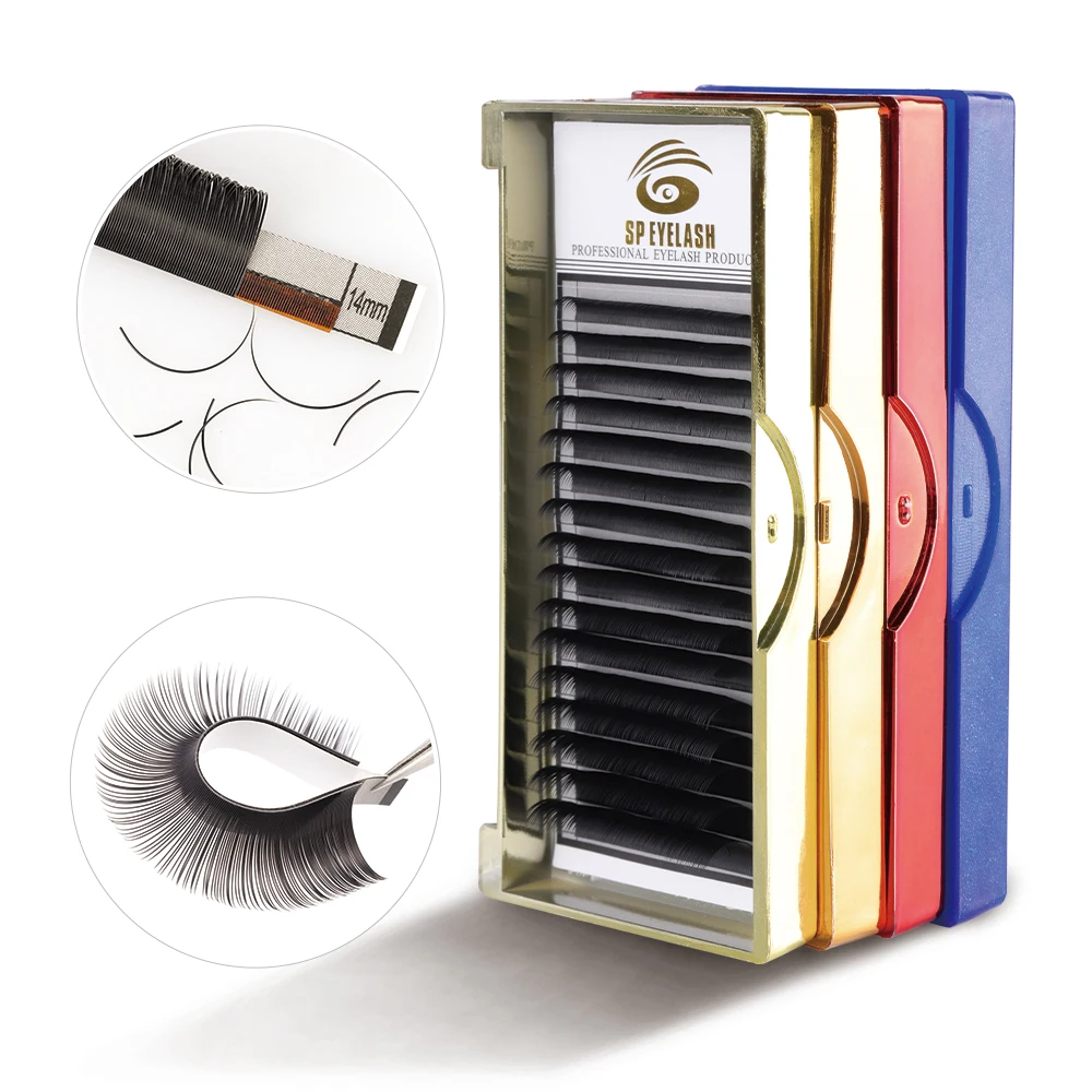 SP 0.05 silk extension lashes D C curl 8mm length single classic 16 rows false eyelashes, Natural black
SP 0.05 silk extension lashes D C curl 8mm length single classic 16 rows false eyelashes, Natural black