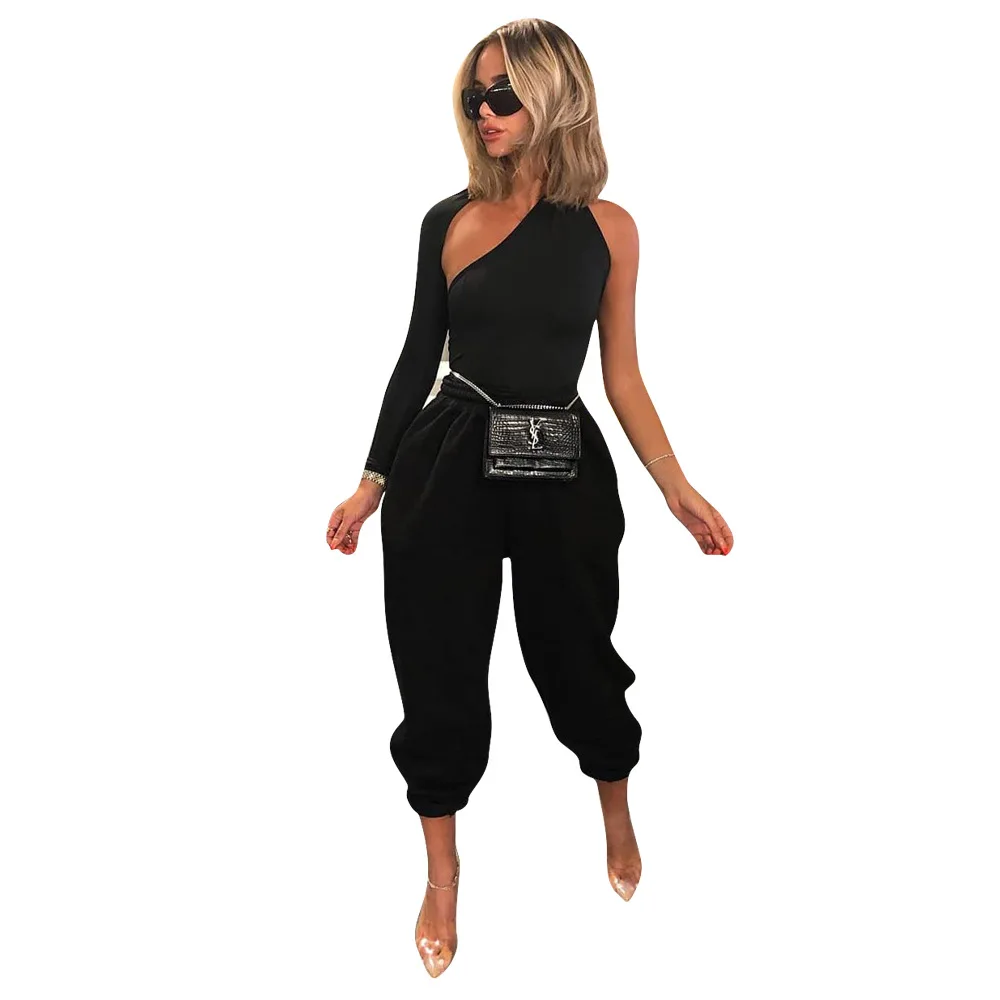 Women s Workout 2 Piece Pants Sets Cut Out One Shoulder Plus Size Designer Clothes Famous Brands Women Sets Two Piece
Women s Workout 2 Piece Pants Sets Cut Out One Shoulder Plus Size Designer Clothes Famous Brands Women Sets Two Piece