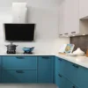 Hot Sale High quality Matt PVC kitchen cabinet