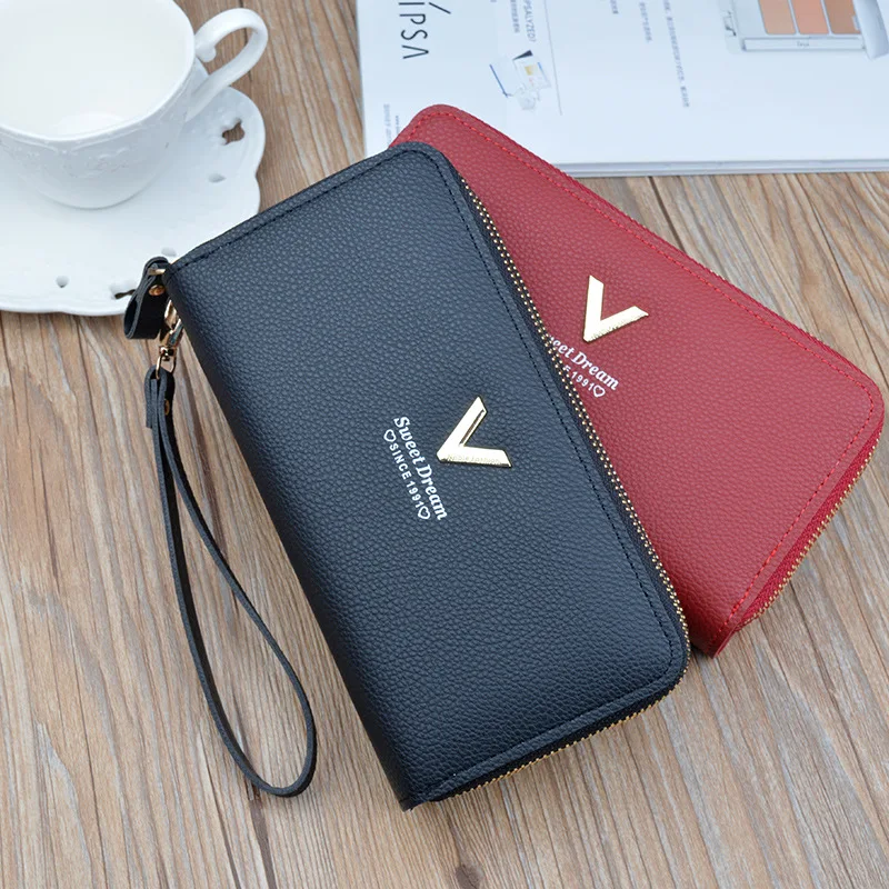Vintage wallet long 2020 student coin purse female card holder ladies wallets and handbags, 6 colors
Vintage wallet long 2020 student coin purse female card holder ladies wallets and handbags, 6 colors