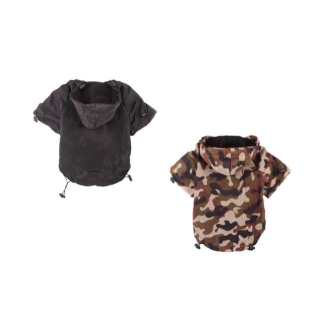 Lightweight Reflective Puppy Poncho Camouflage Durable Dog Raincoat Jacket, Black/camouflage
Lightweight Reflective Puppy Poncho Camouflage Durable Dog Raincoat Jacket, Black/camouflage