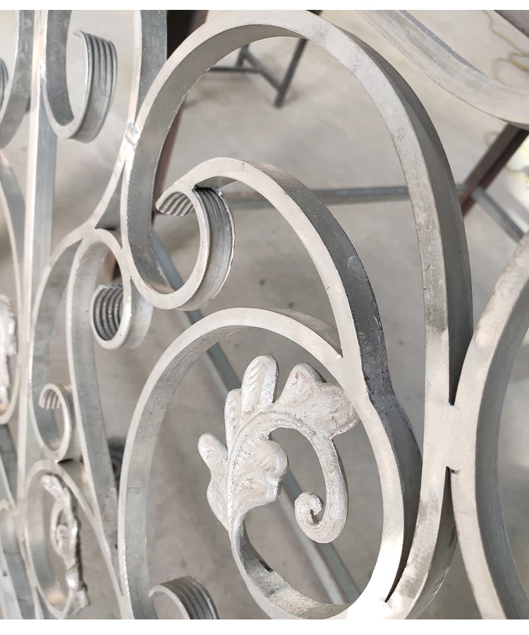 Home garden Residential Wrought Iron Big villa Gate For Outdoor