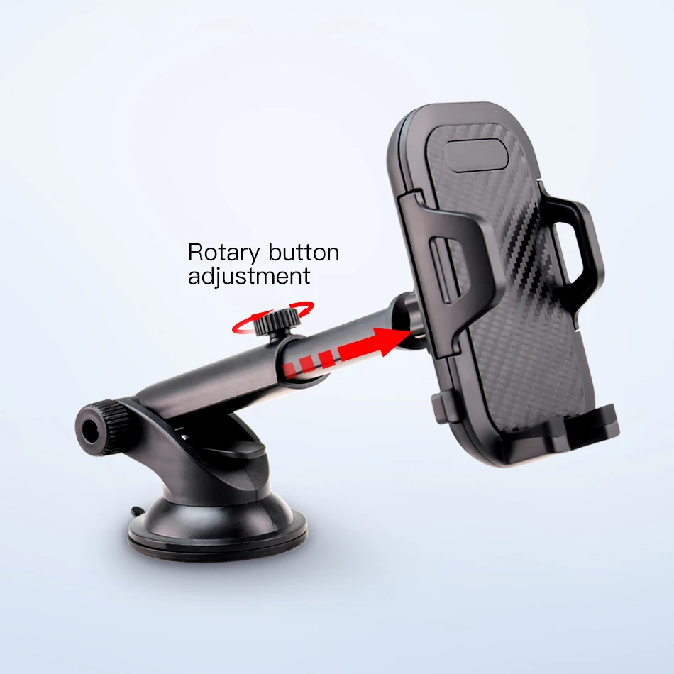 Suction Cup Adjustable Car Phone Holder Stand Bracket for 3.5- 6inch Mobile Phone GPS Mount, Black
Suction Cup Adjustable Car Phone Holder Stand Bracket for 3.5- 6inch Mobile Phone GPS Mount, Black