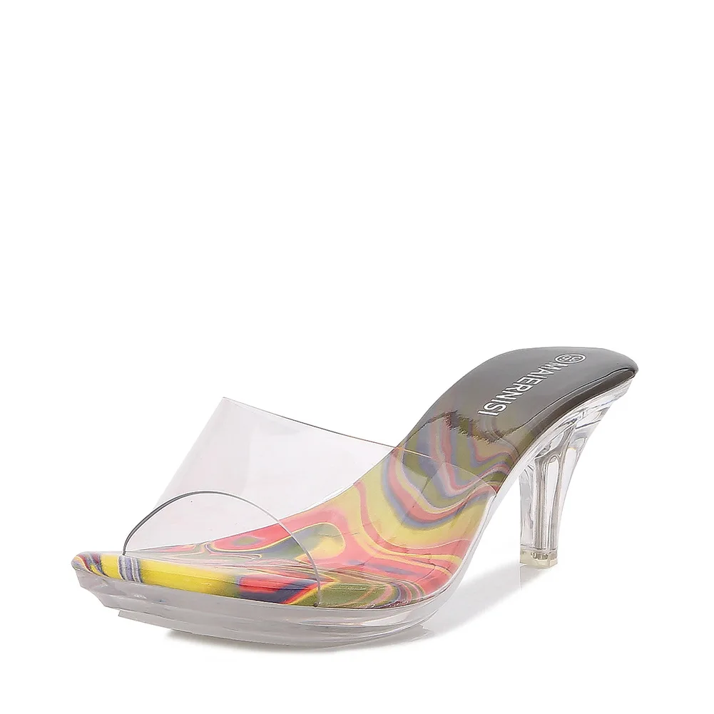 sh11461a Transparent Sandals Summer Shoes Woman Pumps 6.5cm Heel Women Clear Slippers Summer 2022
sh11461a Transparent Sandals Summer Shoes Woman Pumps 6.5cm Heel Women Clear Slippers Summer 2022