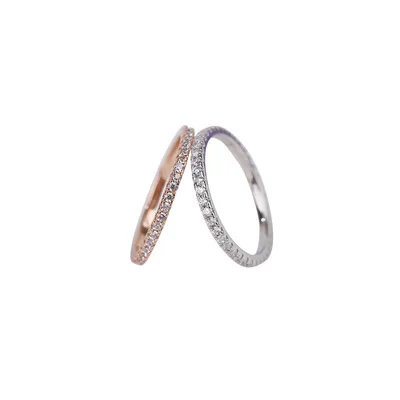 S925 Sterling Silver Rose Gold Diamond Rings Micro Set Cubic Zirconia Sweet Wild Rings Dainty Engagement Rings Jewelry Women
S925 Sterling Silver Rose Gold Diamond Rings Micro Set Cubic Zirconia Sweet Wild Rings Dainty Engagement Rings Jewelry Women