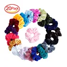 LDD01 2019 New Design Velvety Hair band Colorful Elastic Head Wrap Women Headband For Girl Women