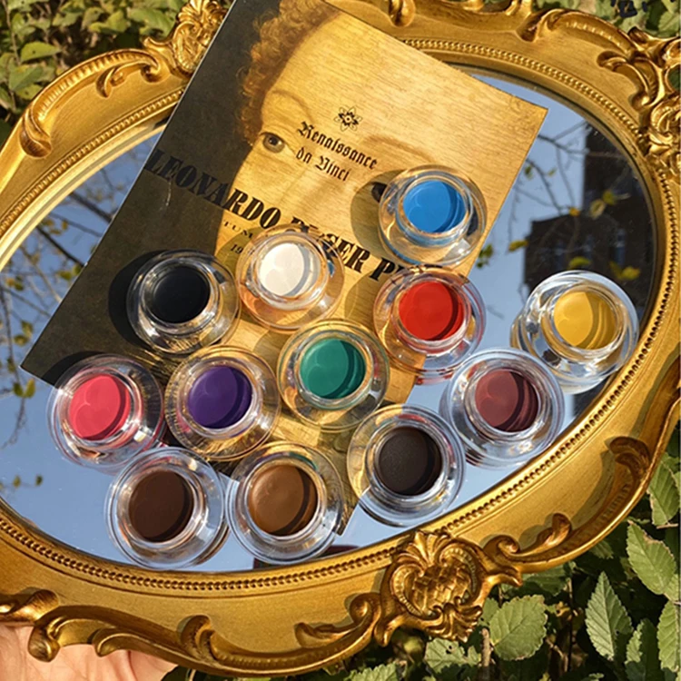 Vegan Cosmetics Manufacturer Waterproof Eyeliner Gel 24 Hours Lasting Makeup Make Your Logo Eyeliner gel, 12 colors
Vegan Cosmetics Manufacturer Waterproof Eyeliner Gel 24 Hours Lasting Makeup Make Your Logo Eyeliner gel, 12 colors