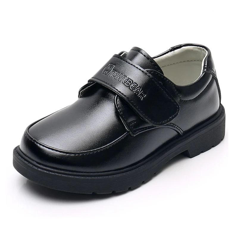 XSF006 factory children uniform black leather school shoes boys, Matte black, glossy black
XSF006 factory children uniform black leather school shoes boys, Matte black, glossy black