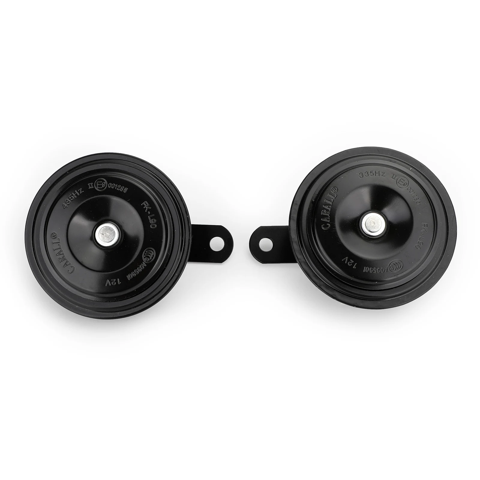 Areyourshop 2 Pcs Universal Black Mount Super Tone Loud 12V Compact Electric Horn KIT
Areyourshop 2 Pcs Universal Black Mount Super Tone Loud 12V Compact Electric Horn KIT