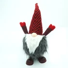 Handmade Swedish Tomte Elf Dwarf Scandinavian Christmas Decoration Cute Gift Craft Nordic Plush Gnome