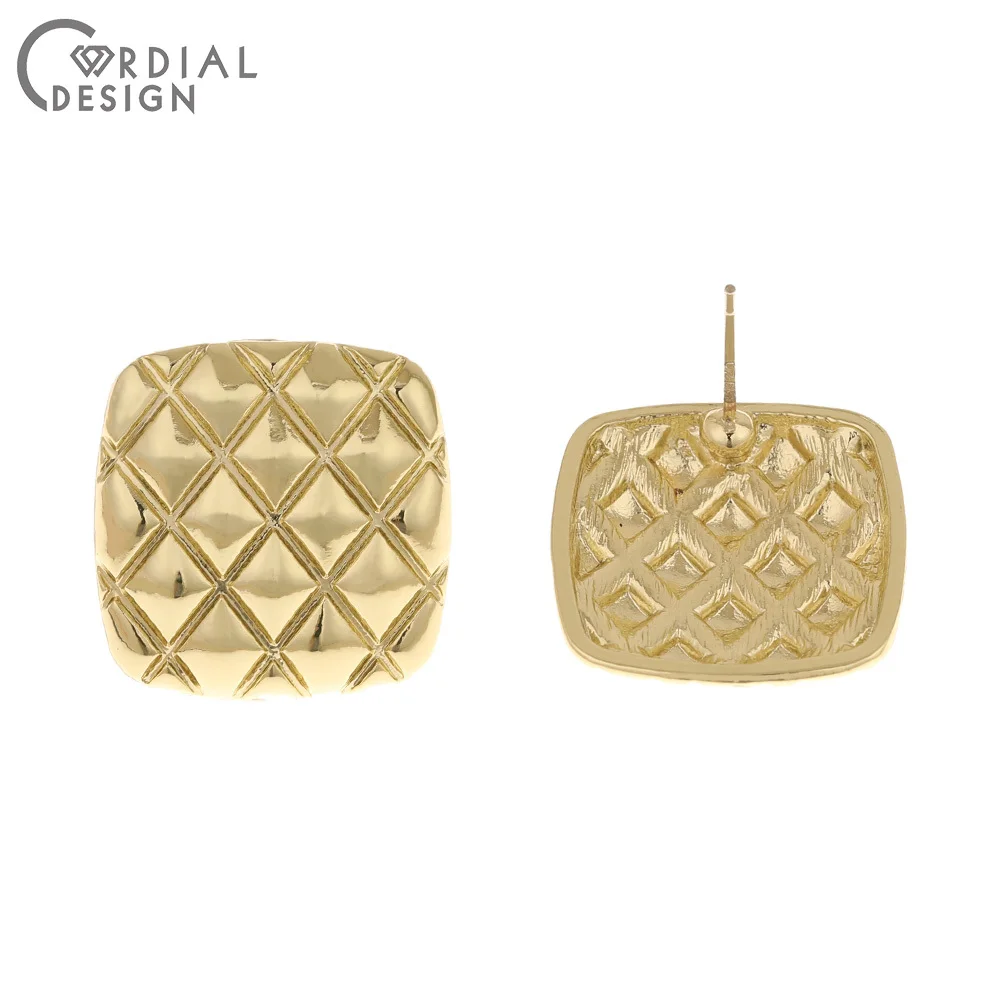 Jewelry Accessories Cordial Design 100Pcs 20*20MM Jewelry Accessories Square Shapes Earrings Stud Hand Made DIY Making Jewelry
Jewelry Accessories Cordial Design 100Pcs 20*20MM Jewelry Accessories Square Shapes Earrings Stud Hand Made DIY Making Jewelry