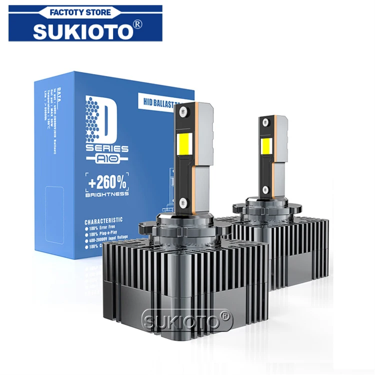 SUKIOTO D1S Car LED Headlight Bulb Plug and Play High Power 70W White Replace Original HID Canbus D2S D3S D5S D8S Auto LED Light
SUKIOTO D1S Car LED Headlight Bulb Plug and Play High Power 70W White Replace Original HID Canbus D2S D3S D5S D8S Auto LED Light