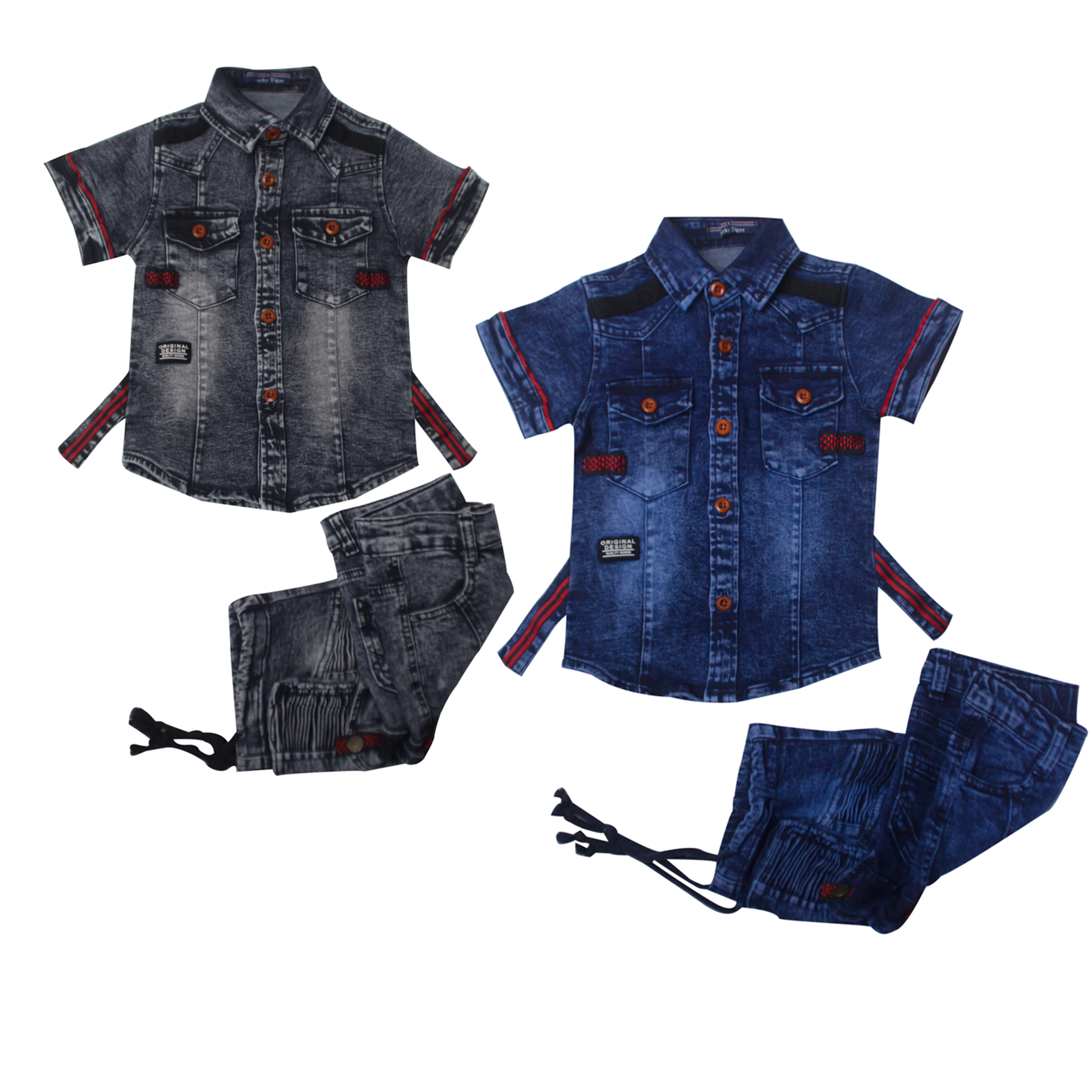 Factory direct sales of a batch of 2020 summer new children's clothing denim fashion casual clothes for kid
Factory direct sales of a batch of 2020 summer new children's clothing denim fashion casual clothes for kid