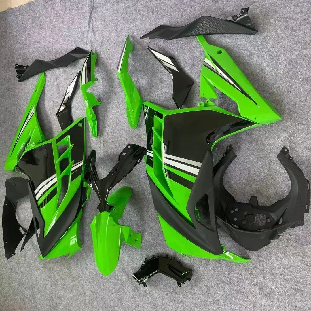 2021 WHSC Motorcycle Plastic Fairings Fit For KAWASAKI NINJA 300 green, Pictures shown
2021 WHSC Motorcycle Plastic Fairings Fit For KAWASAKI NINJA 300 green, Pictures shown