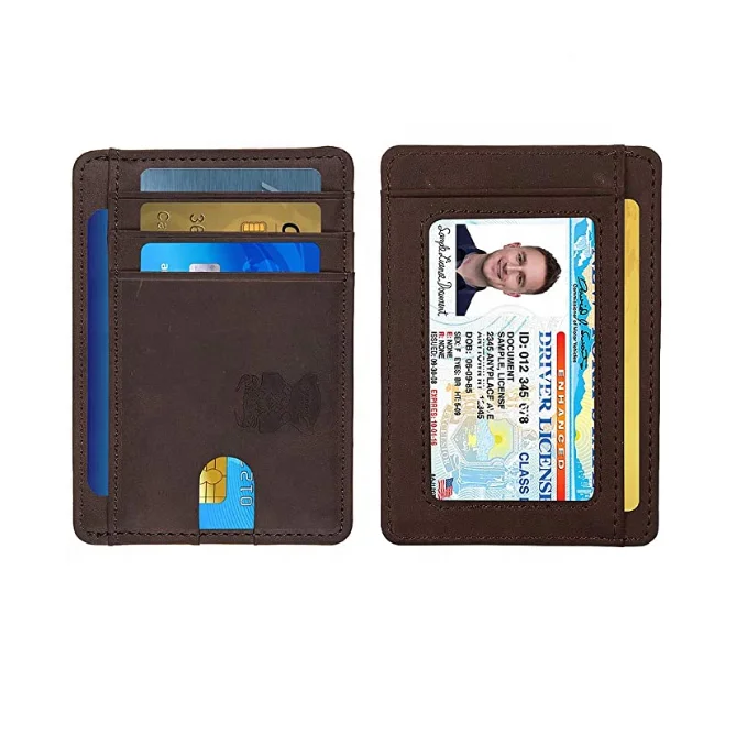 Hot Sale Leather Credit Card Wallet Rfid Card Holders For Men Women In Stock With Fast Shipping
Hot Sale Leather Credit Card Wallet Rfid Card Holders For Men Women In Stock With Fast Shipping