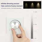 Aisilan MTD128 シンプルなダウンライト住宅ライト浴室調光対応スポットライト cob 表面 led ダウンライト