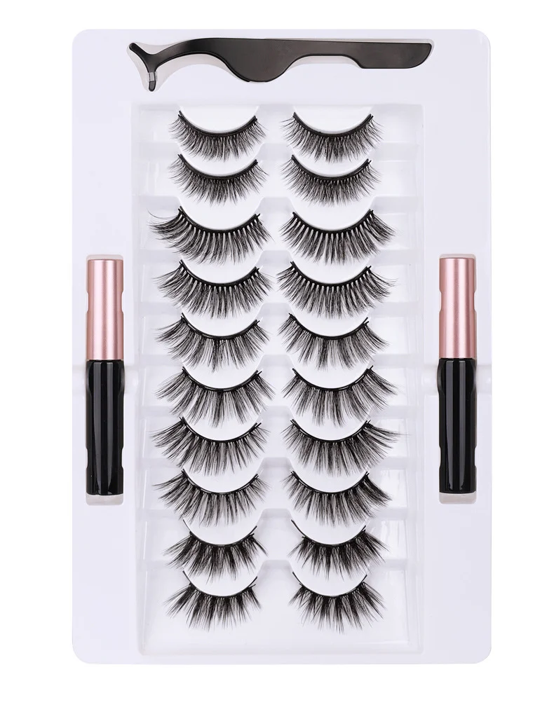 2021 Newest styles magnetic eyeliner and magnetic lashes 3d wholesale magnetic eyelashes, Natural black 
2021 Newest styles magnetic eyeliner and magnetic lashes 3d wholesale magnetic eyelashes, Natural black