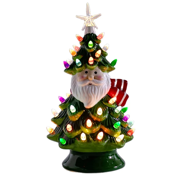 Hot Selling Christmas Items Home Decoration Ornaments Christmas Santa Claus With Christmas Tree LED Ornament, Customized colors
Hot Selling Christmas Items Home Decoration Ornaments Christmas Santa Claus With Christmas Tree LED Ornament, Customized colors