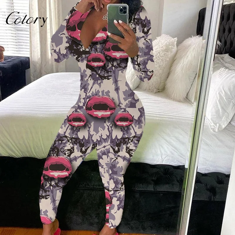 Colory 2021 Valentines Day Onesie Deep V Neck Long Sleeve Pants Onesie Women Pajamas Sexy Onesie For Women, Customized color
Colory 2021 Valentines Day Onesie Deep V Neck Long Sleeve Pants Onesie Women Pajamas Sexy Onesie For Women, Customized color